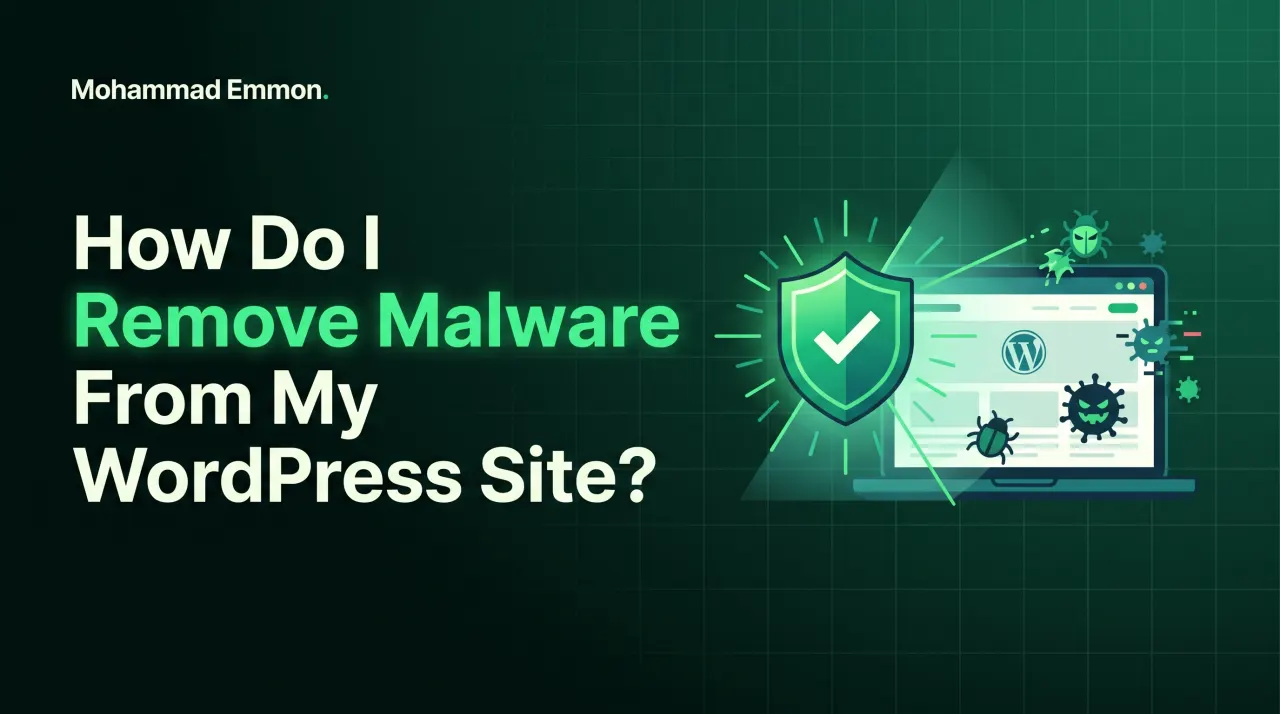 How do I remove malware from my WordPress site?