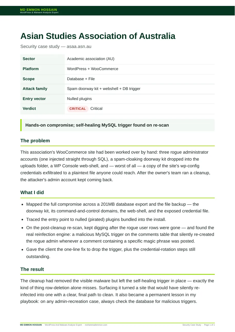 Asian Studies Association of Australia — website screenshot