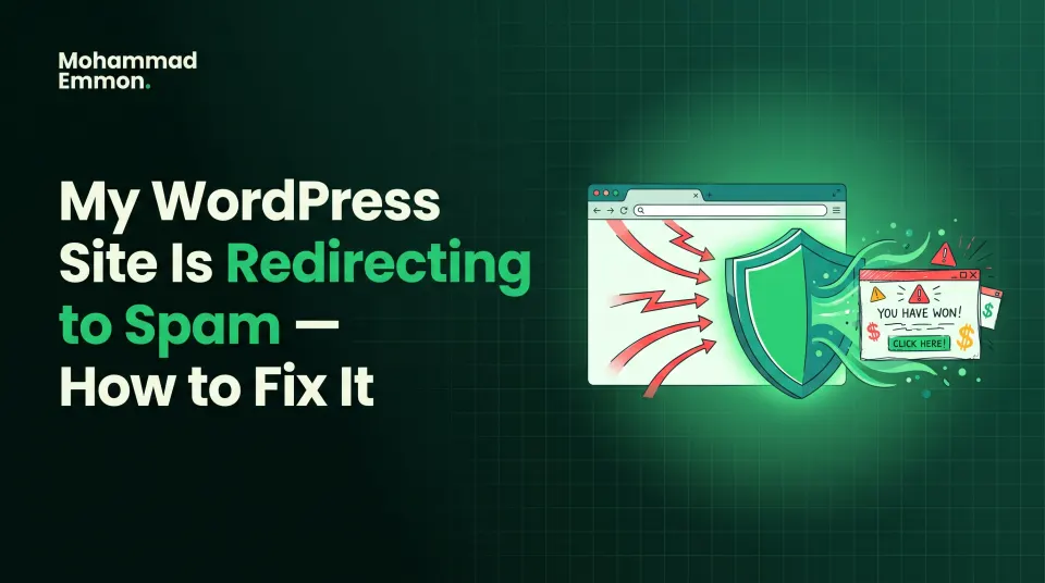 My WordPress site is redirecting to spam — how to fix it