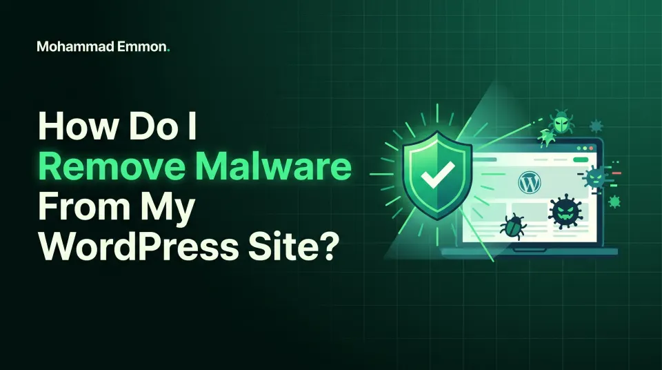 How do I remove malware from my WordPress site?
