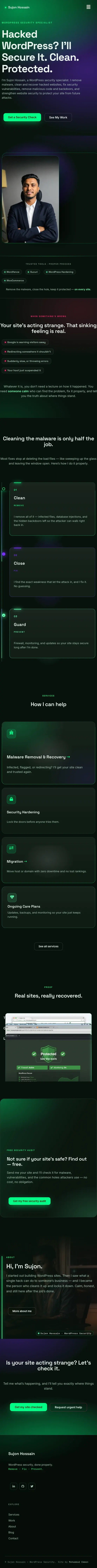 Sujon Hossain — mobile screenshot